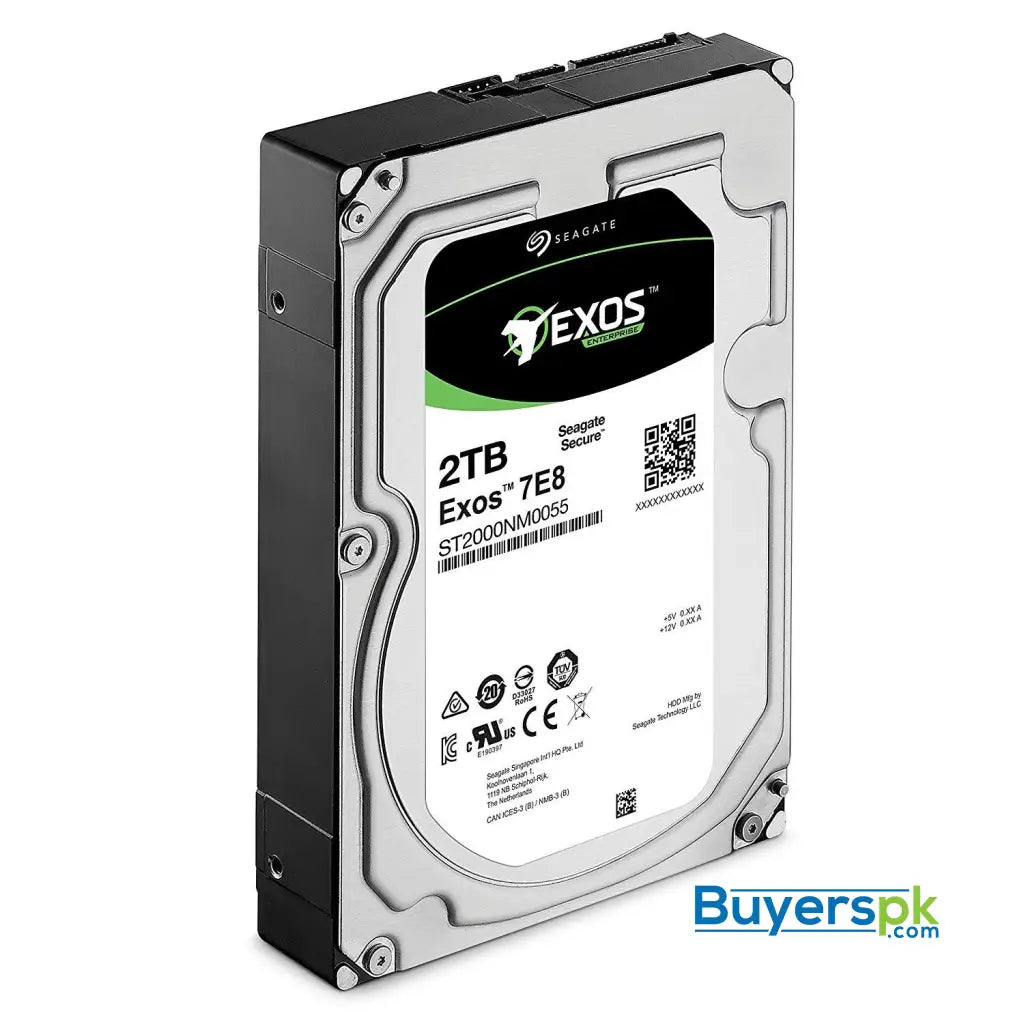 Seagate Enterprise 2TB HDD ST2000NM0055 2TB SATA III 6Gb/s 7200RPM 128MB 3.5 3 Yrs Warranty - Hard Drive Seagate Enterprise 2TB HDD ST2000NM0055 2TB SATA III 6Gb/s 7200RPM 128MB 3.5 3 Yrs Warranty - Hard Drive